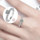 Moissanite Ring Cbtb FGFPJ