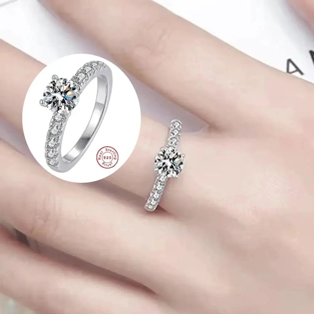 Moissanite Ring Cbtb CB0803 — product view 1