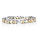 Hip Hop Moissanite Champagne Bracelet