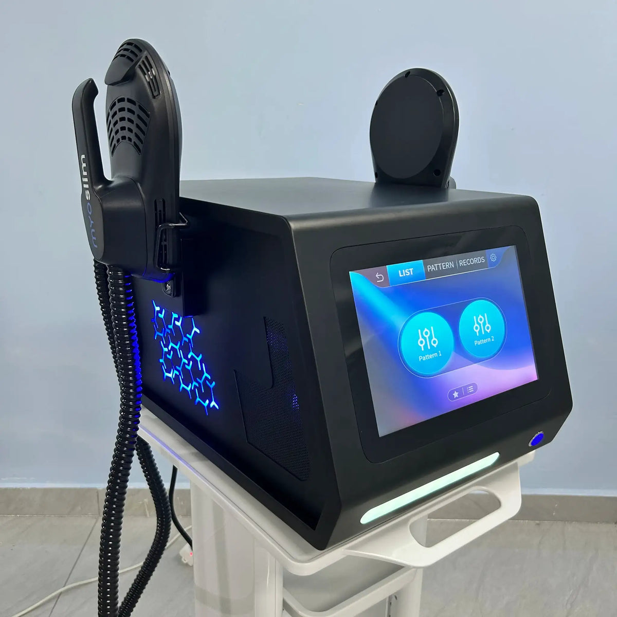 MYOslim HI‑EMT Body Contouring Machine Muscle Building Fat Burning Buttock Lifting 8 Languages Salon Beauty Equipment