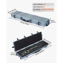Hard Rifle Case Lockable Foam Insert
