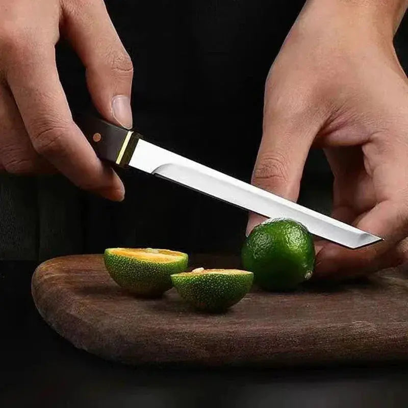 Versatile Stainless Steel Kitchen Knife for Slicing - OurLum.com