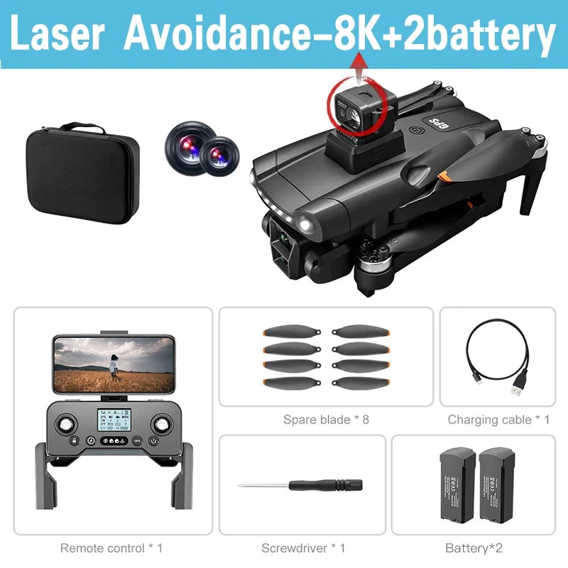 V198MAX Drone Laser obstacle avoidance