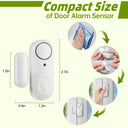 Magnetic Door Window Alarm Anti-theft Security Sensor Detector