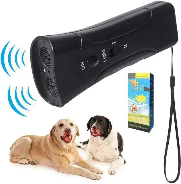 Pet Dog Ultrasonic Bark Control Repeller Training Device