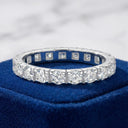 Exquisite Moissanite Anniversary Ring