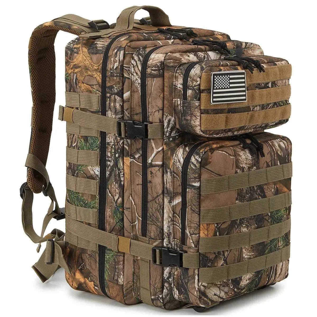 QTQY Tactical Backpack - Durable Molle Gear - Gray product image