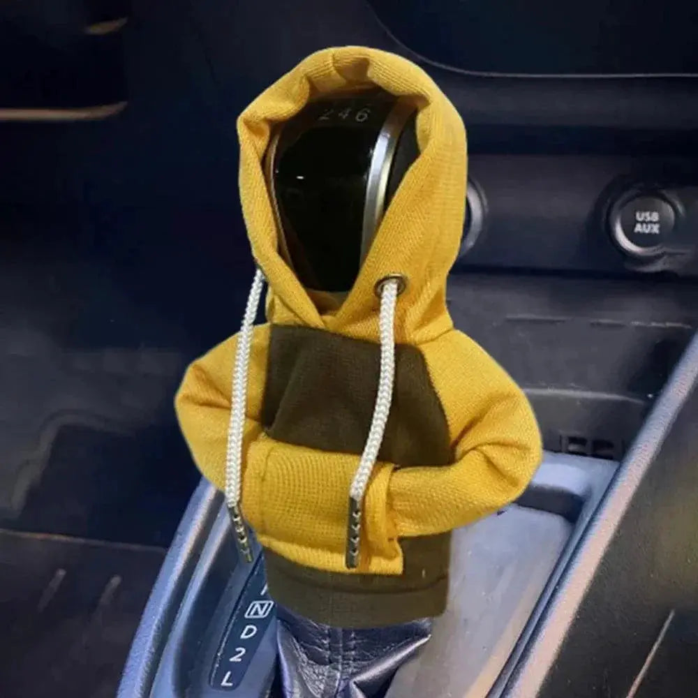 Hoodie Car Gear Shift Knob Cover Fashionable Gear Sweatshirt