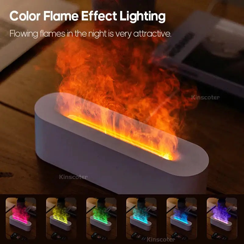 Flame Glow Aromatherapy Humidifier — product view 3