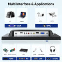 Eyoyo 14 Inch Monitor With Speakers
