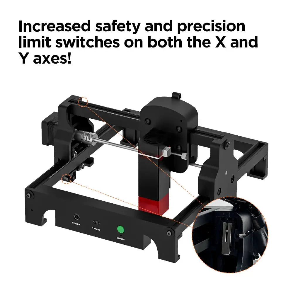 ACMER S1 6W Mini Laser Engraver Portable Small Laser Engraving Cutting Tool Machine DIY for Logo Wood Leather Acrylc Beginner