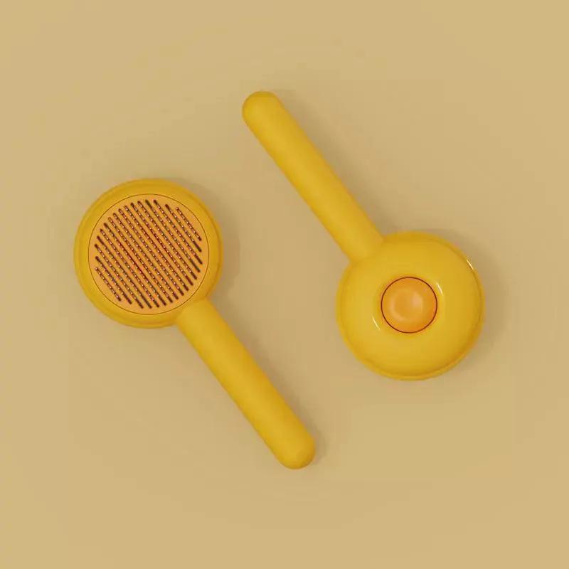 Hamburger Cat Brush Comb Ultimate Hairball Grooming Tool