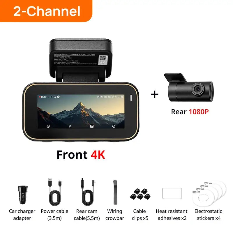 Lite HDR Dash Cam WiFi - 1-Channel n UP03 United States 128GB TF Card product image