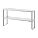 SucceBuy Stainless Steel kitchen worktable Overshelf with Height