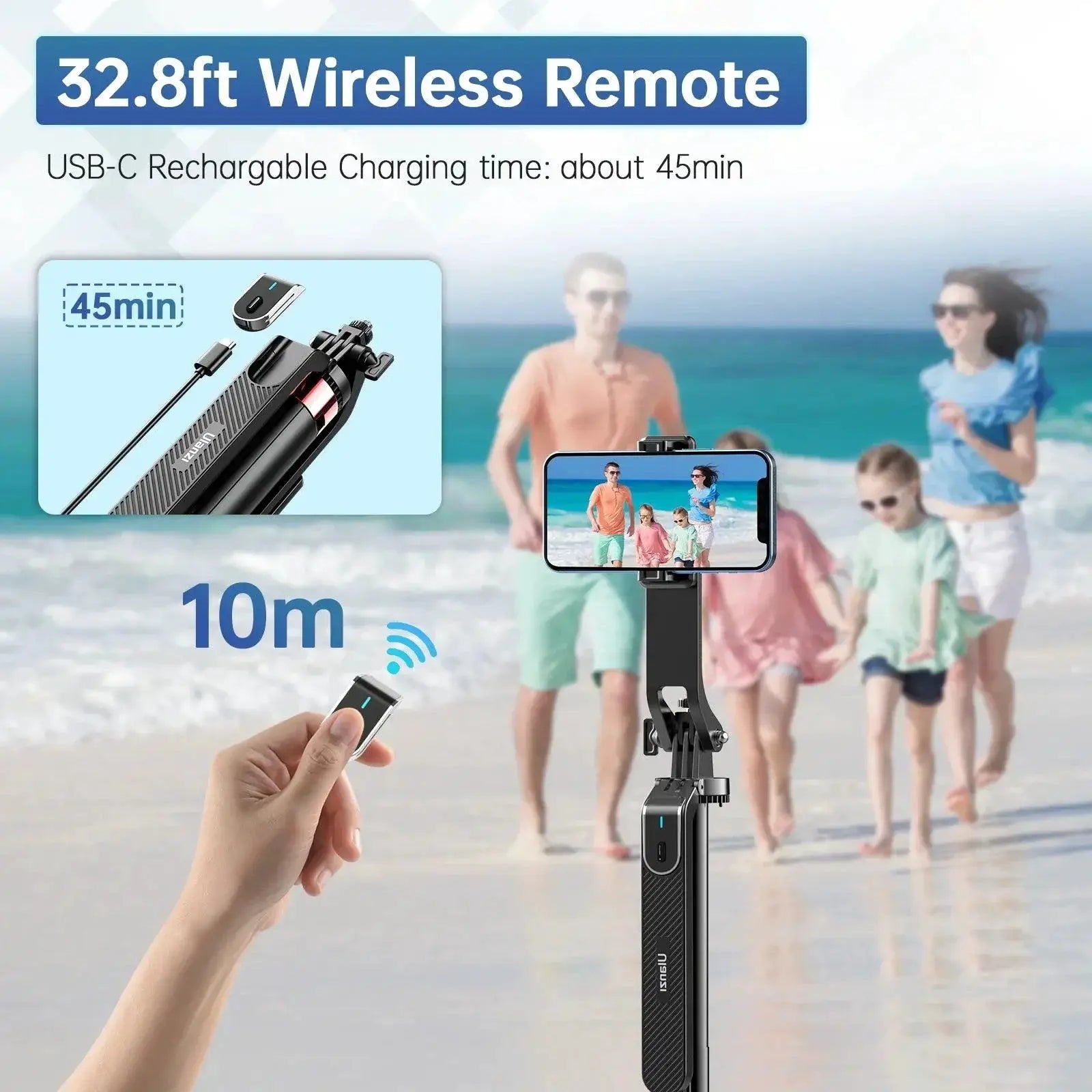 Ultimate Iphone Tripod Kit With Remote Controlled View