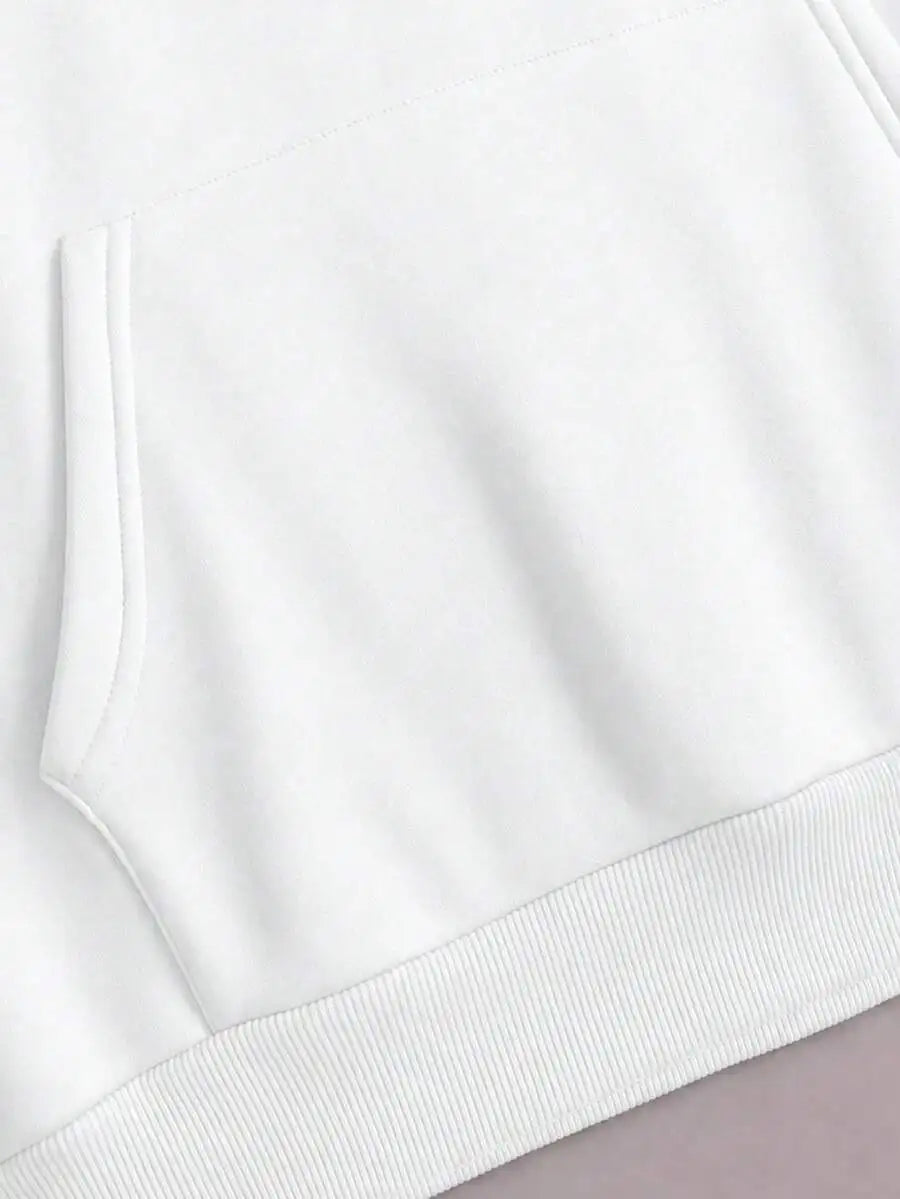Long Sleeve Winter Hooded Sweatshirt