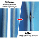 Magnetic Curtain Clips for Easy Backing