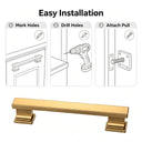 Champagne Handles - Durable Zinc