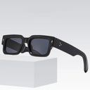 Unisex Retro Square Sunglasses with UV400 Protection Style