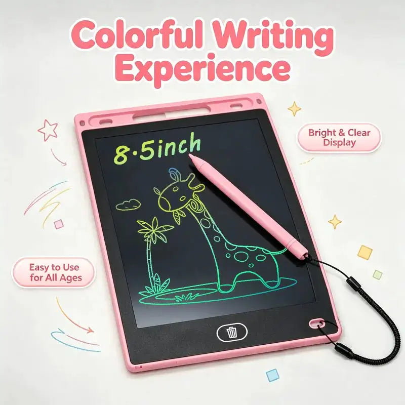 8.5 Inch LCD Drawing Tablet Electronic Writing Board Handwriting Pads Portable Doodle Board Travel Educational Toy Gift for Kid