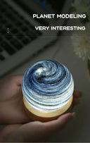 Moon Glass Lamp For Kids Soothing Glow