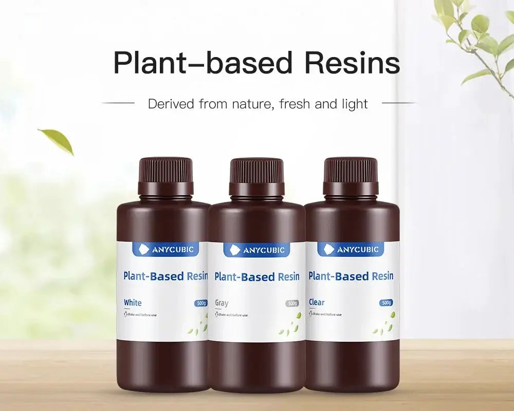Anycubic 405nm UV Low Odor Plant Based Resin for 3D Printing