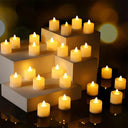 Safe Flameless LED Tealight Candles for Elegant Decor