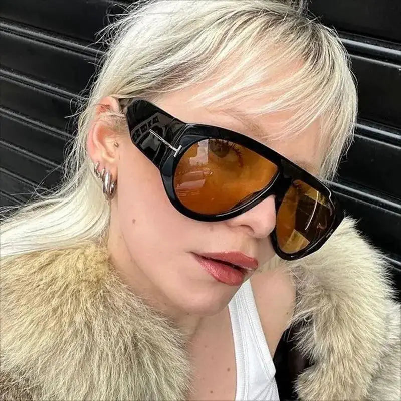 Oversized Vintage Pilot Sunglasses UV400 For Men And Women