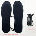 USB Heated Insoles Stay Toasty Feet Warm Cuttable Washable EVA Foot Warmer Pad