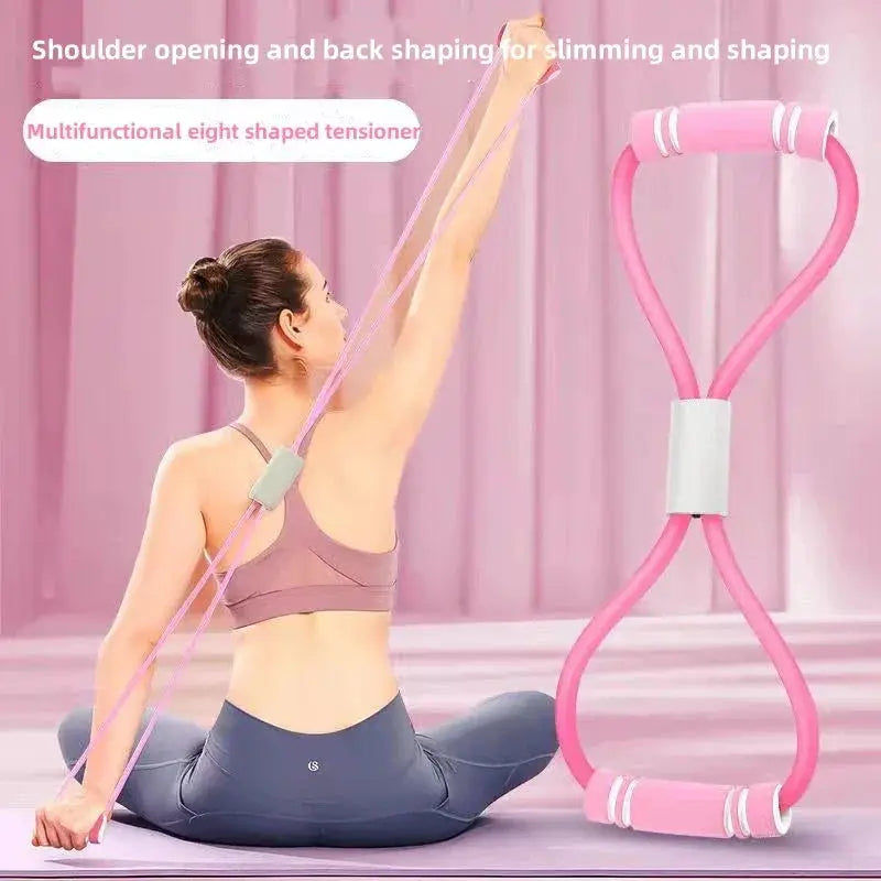 Foam Handled Resistance Bands Set For Home Workouts
