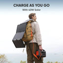 Jackery Portable Power Station E300 New Kit with Small Carrying Bag, 287Wh LiFePO4 Battery for Camping and Emergencies