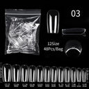 Soft Gel Coffin Tips Nail Extension Kit for Professionals