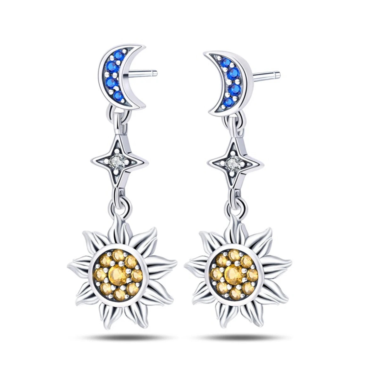 Silver Plated Hoop Earring Pendientes