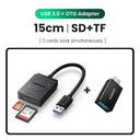 UGREEN Card Reader USB3.0 USB-C OTG Support Rapid Data Transfer