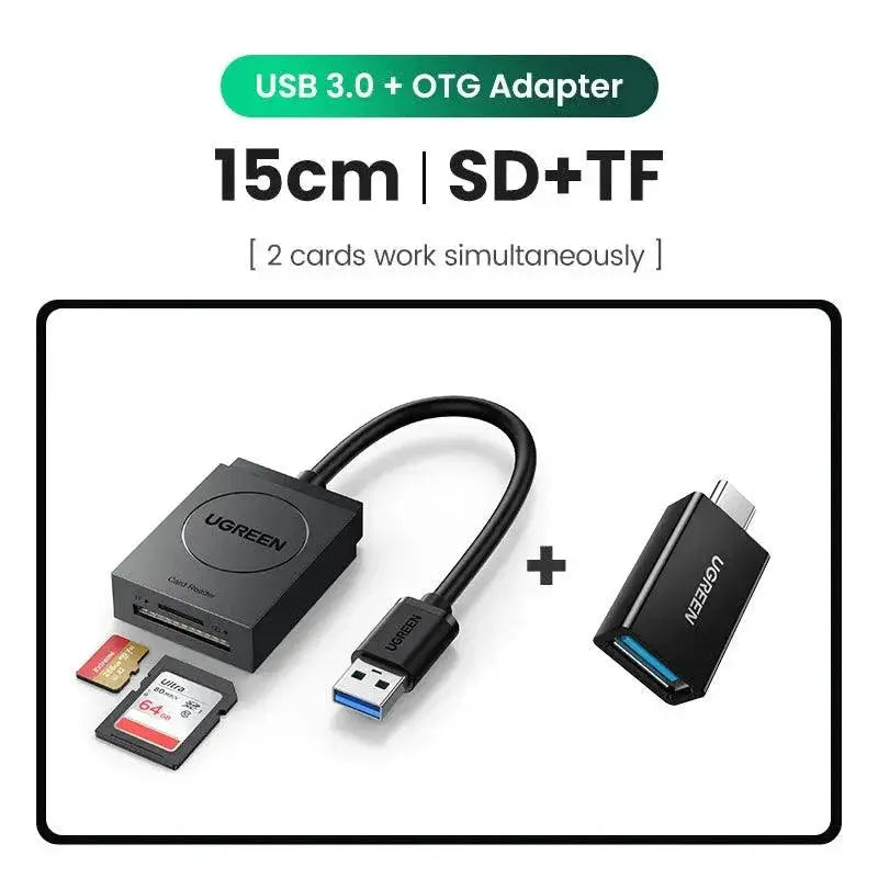 Card Reader USB USB C OTG Rapid Data Transfer Device — product view 12