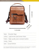 Organized iPad Bag for Men with Pockets