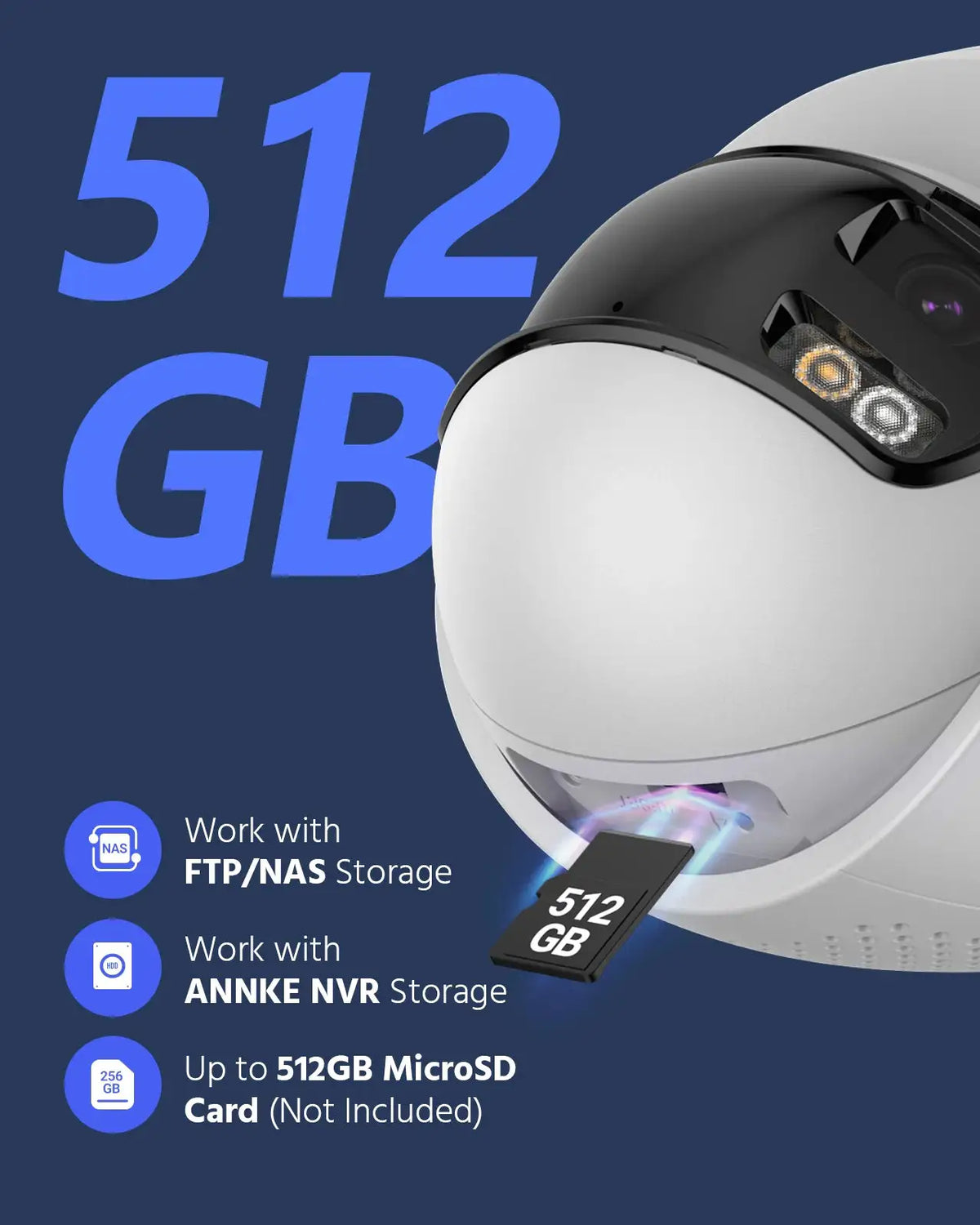 ANNKE Smart Home 180° 8MP/6MP DUO POE Dual Lens Wide View Outdoor Video POE Camera,4K AI Human Detect,8MP Security CCTV Camera