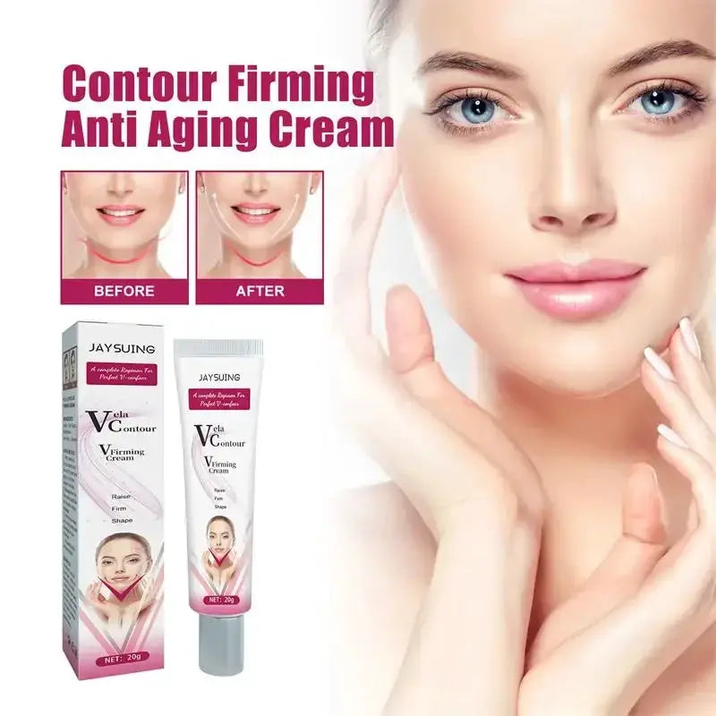 V-Shape Face Slimming Cream Remove Double Chin Firming Lifting Face Line Fat Burning Anti Aging Beauty Massage Care Products