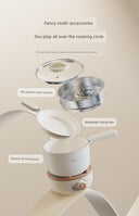 Bear Split Electric Caldron Pot For Students Multi-Functional Cooking