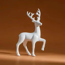 Festive Resin Deer Centerpiece for Home