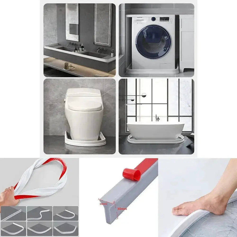 Silicone Water Retaining Strip for Bathroom Flooding