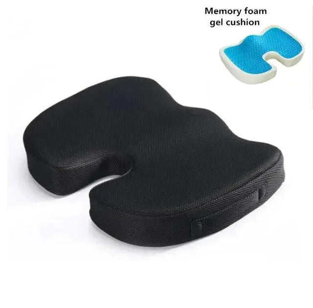 Orthopedic Gel Memory Foam Seat Cushion For Pain Relief
