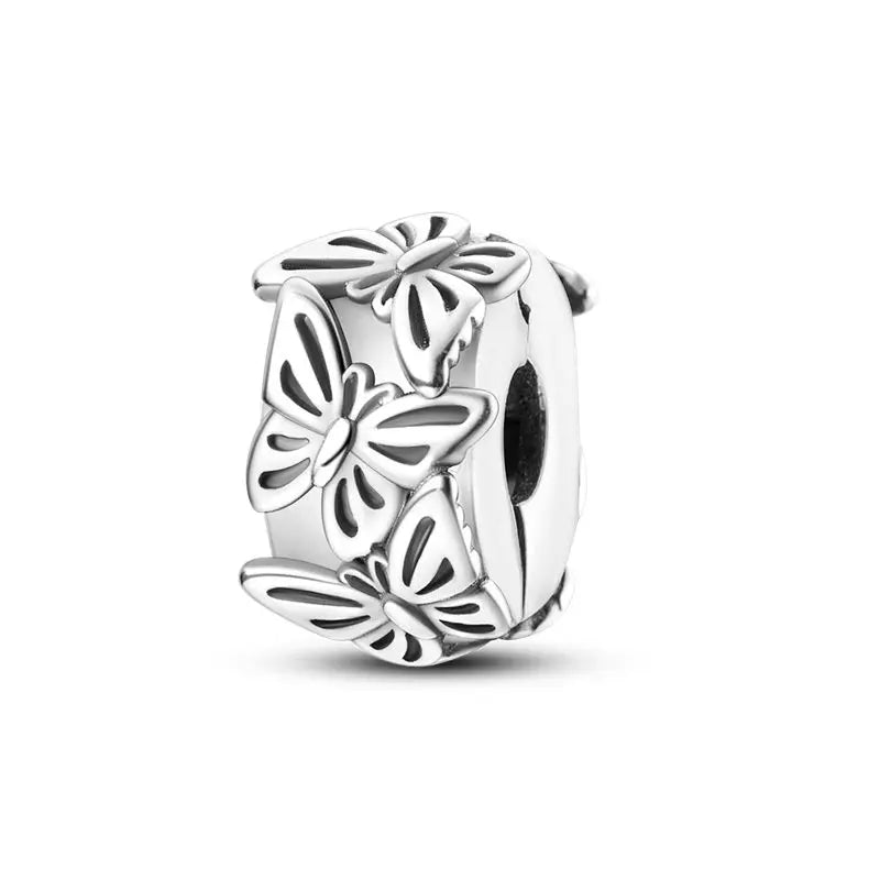 Sterling Silver Charm Bead Pendant