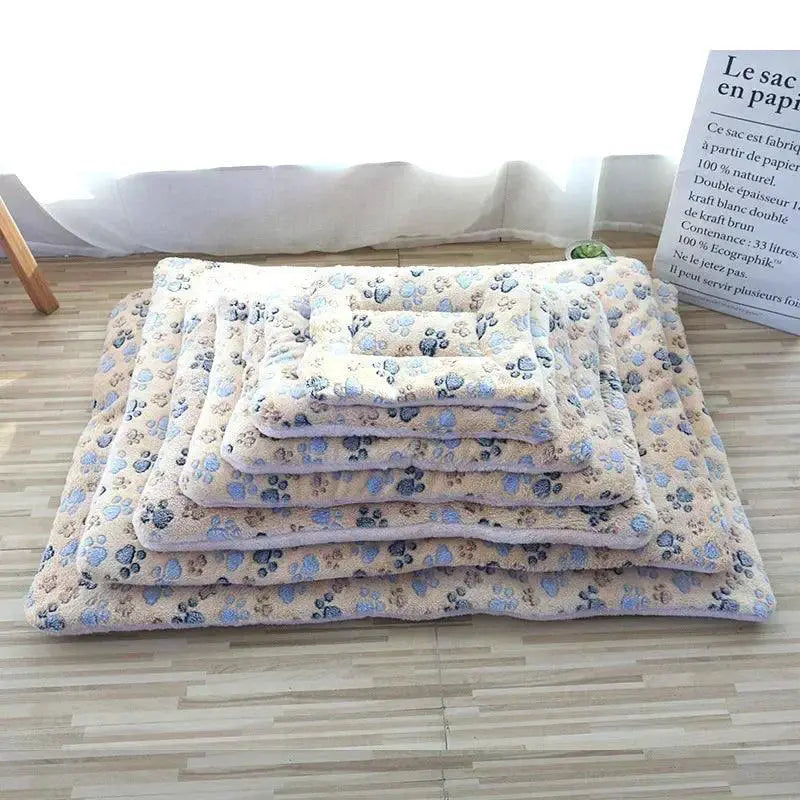 Soft Plush Cat Bed Mats Cozy Sleeping Pad for Pets