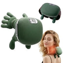 Bionic Neck and Back Massager 2-Level Heated Shiatsu Massager 4D Deep Tissue Kneading Massage Simulated Hand Massage for Pain M