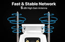 Smart Outdoor Camera 4K 8MP 360 Degree AI Tracking