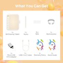 Ugee Q6 Graphic Tablet Drawing Tablet for Kids Android PC Mac