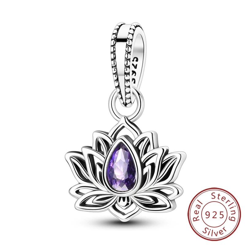 Charm Sterling Silver Bead Pendant