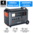 Oscal 6000W Portable Power Station