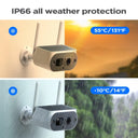 Solar-Powered Outdoor Security Camera Advanced Surveillance